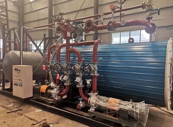 80萬(wàn)大卡油氣兩用導(dǎo)熱油鍋爐