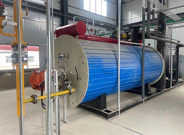 120萬(wàn)大卡燃?xì)忮仩t在客戶現(xiàn)場(chǎng)運(yùn)行中